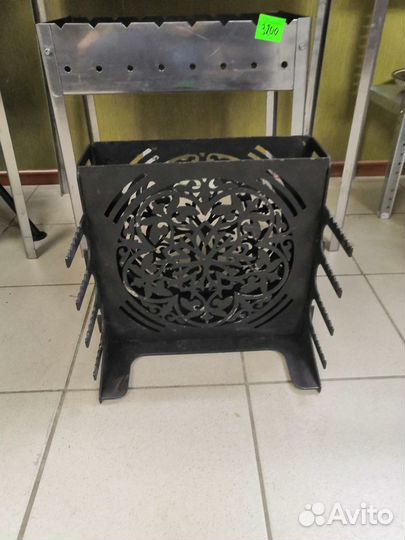 Вертикальный эко-мангал