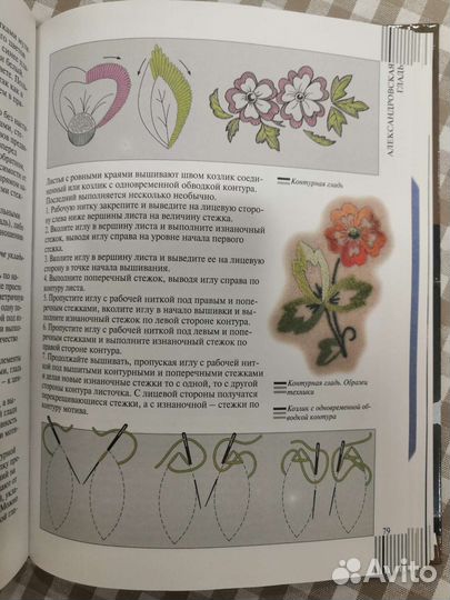 Книга Ручное вышивание