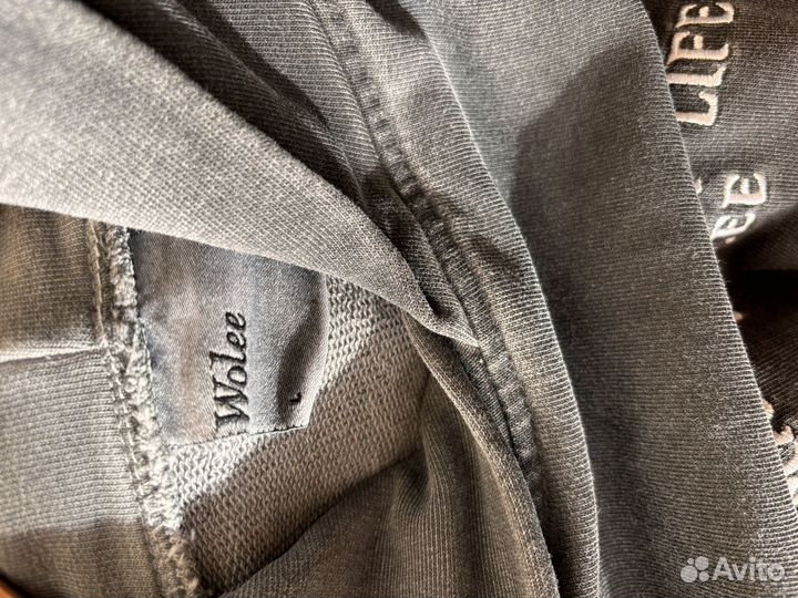 Толстовка оверсайз wolee