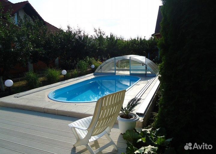 Пластиковый бассейн