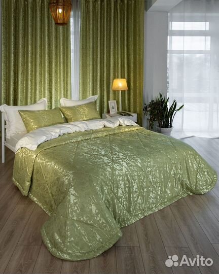 Покрывало Версаль светло-зеленый