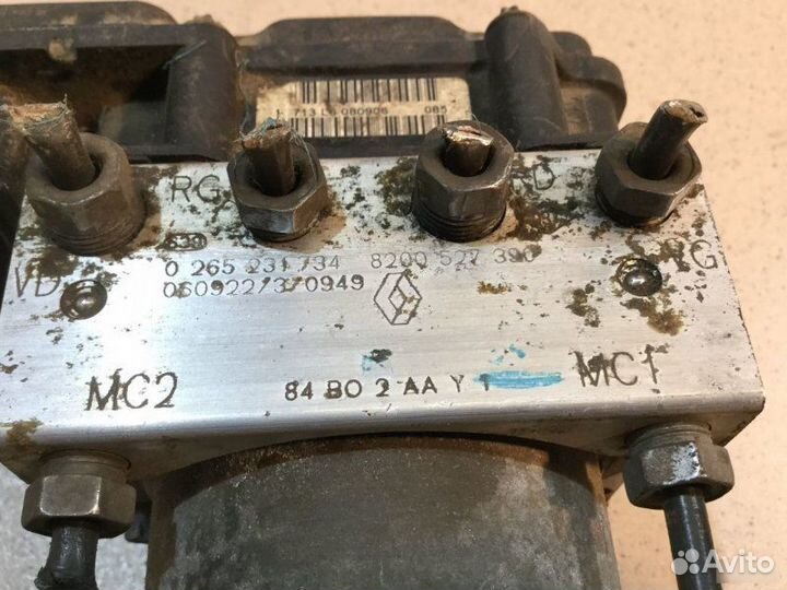 Блок абс (насос) Renault Megane 2 2002-2009