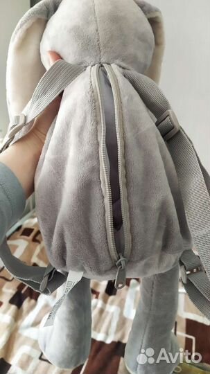 Мягкая игрушка заяц рюкзак