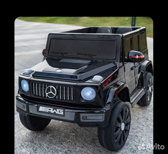 Детский электромобиль двухместный