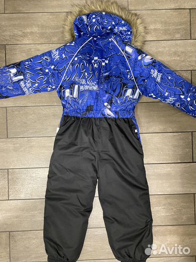 Зимний комбинезон huppa 116 (+6) как новый