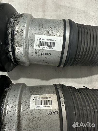 Задние пневмобалоны Мерседес W221