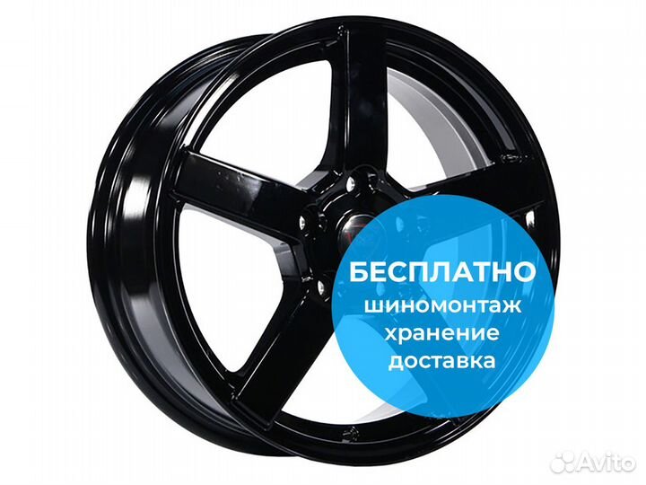 R16 5x112 6,5J ET42 D57,1 NZ Wheels R-02 black