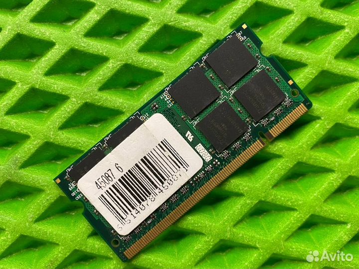 Озу RAM Transcend DDR2 1GB Универсальная