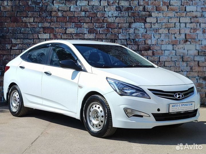 Hyundai Solaris 1.4 МТ, 2015, 276 398 км