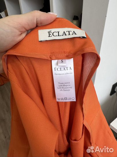 Костюм брючный eclata оранжевый