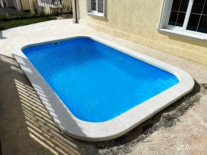 Бассейн пластиковый 4x3