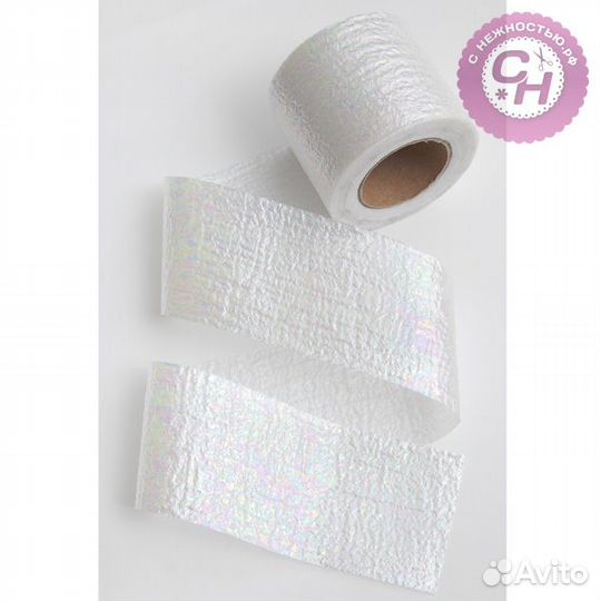 Лента перламутровая рельефная, 5,5 см, 1 м