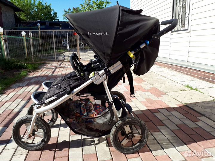 Коляска для двойни 2 в 1