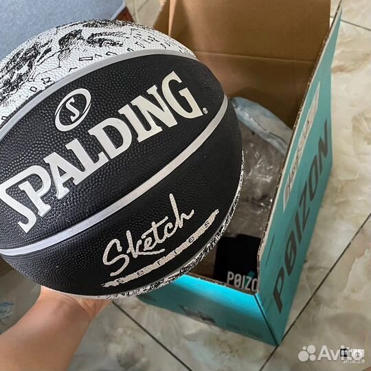 Баскетбольный мяч spalding оригинальный