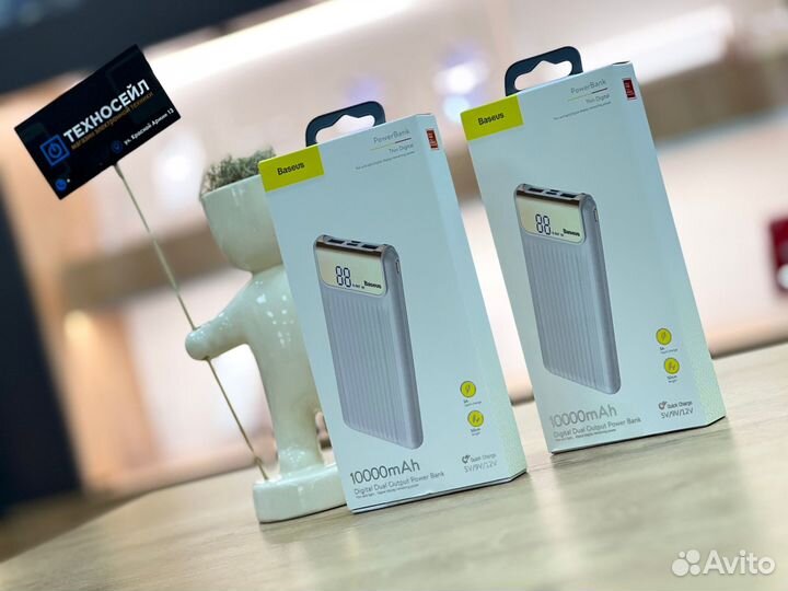 Power Bank/ Baseus Thin Digital/ 10000mAh