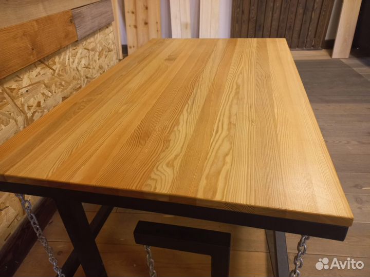 Столешница из лиственницы 18х600х1,5м цельнолам