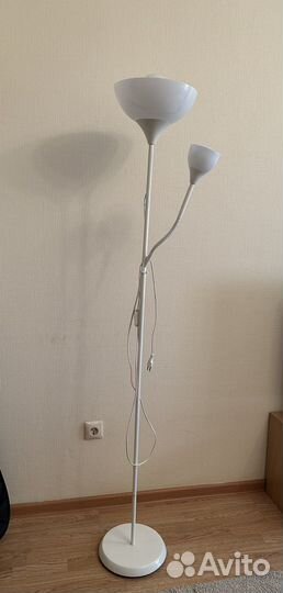 Торшер Икеа Нут белый