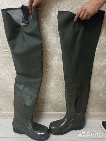 Сапоги резиновые мужские болотные