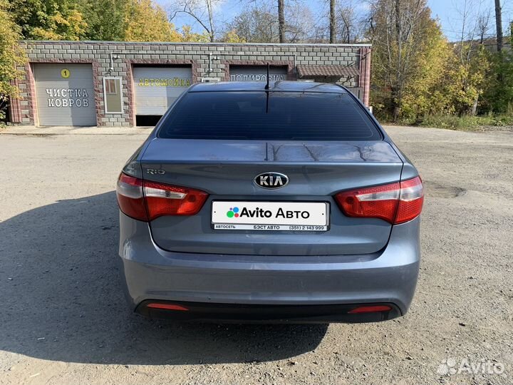 Kia Rio 1.6 МТ, 2013, 152 000 км