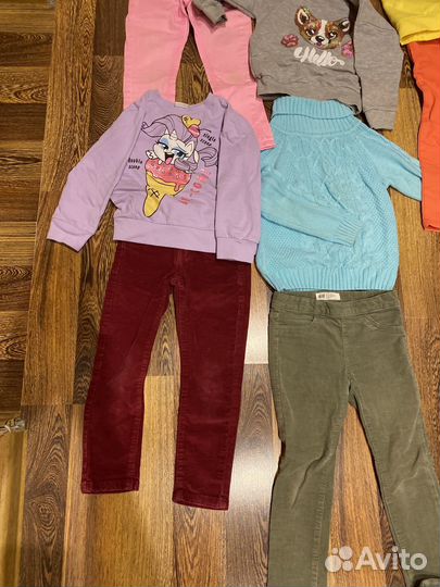 Детские вещи пакетом для девочек 110