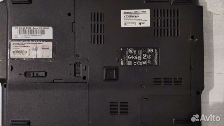 Ноутбук Acer extends 5220