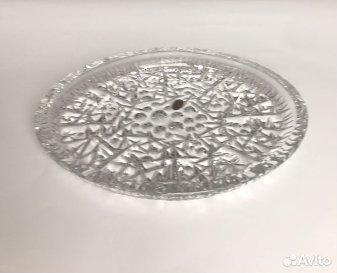 Хрустальный поднос СССР