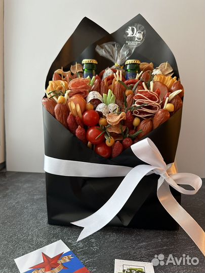 Съедобные букеты мужские