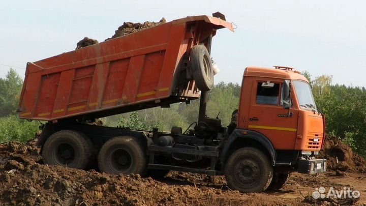 Доставка песка,щебня,чернозёма,перегноя