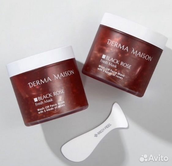 Лифтинг Маска Medi Peel Derma Maison Black Rose