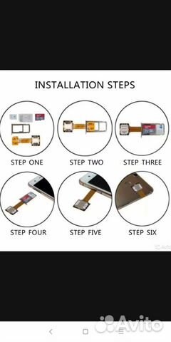 Адаптер Nano SIM-карта + Micro SD