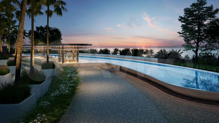 Квартира-студия, 40,1 м² (Таиланд)