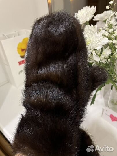 Варежки норковые