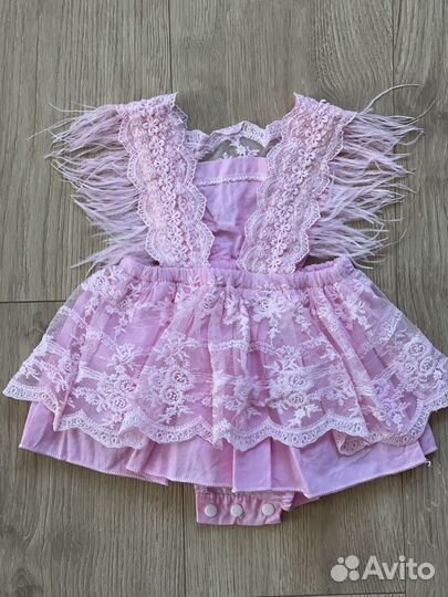 Платье боди для девочки