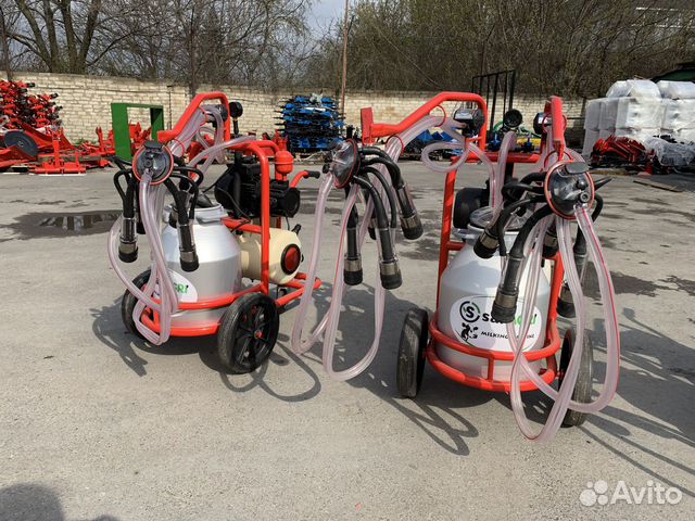 Доильный аппарат для коров доилка sarm05 Турция