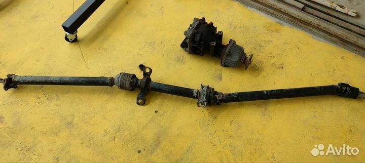 Кардан, редуктор