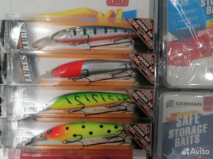 Воблеры german 120мм.GG shoot