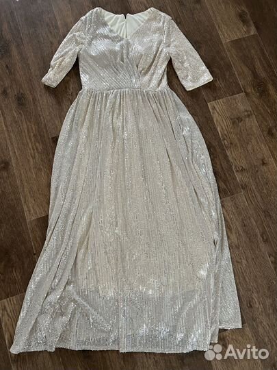 Платье вечернее свадебное 48 50