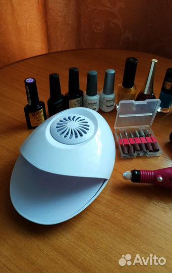 Набор для маникюра и педикюра, сушка, Пилки