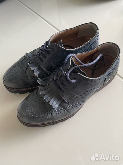 Полуботинки женские 36 размер натуральная кожа