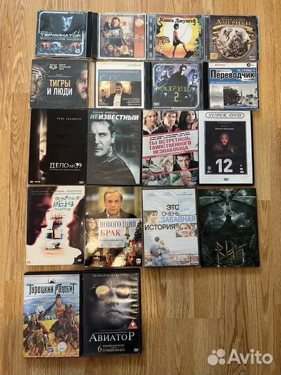 Диски cd/dvd фильмы игры