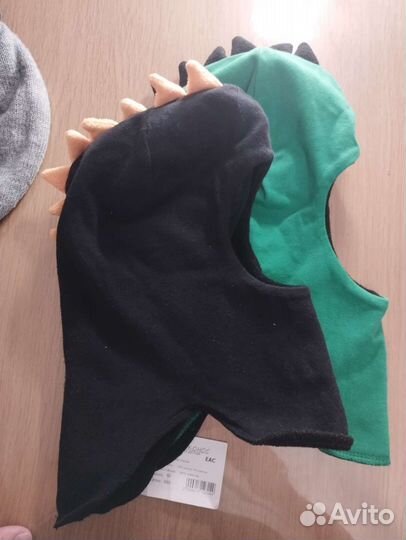 Шапка-шлем для мальчика