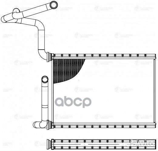 LRH 2304 Радиатор отоп. Honda Accord 02- LRH 23