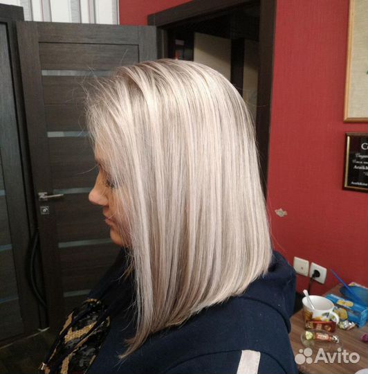 Любое Окрашивание волос и стрижки