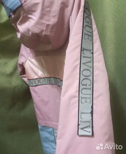 Куртка для девочки 140 розовая