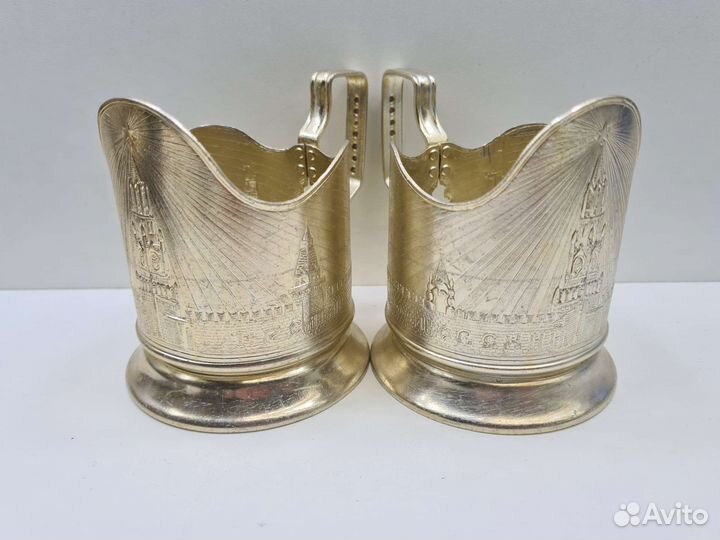 П.1458 Подстаканник Кремль (Алюминий)