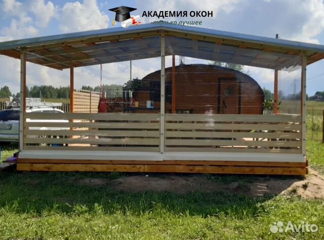 Мягкие окна для террас и беседок