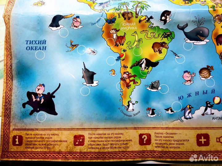 Электронный плакат Живая география