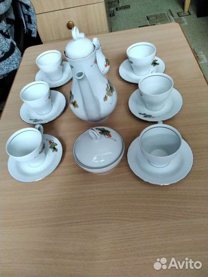 Кофейный сервиз новый Германия фарфор