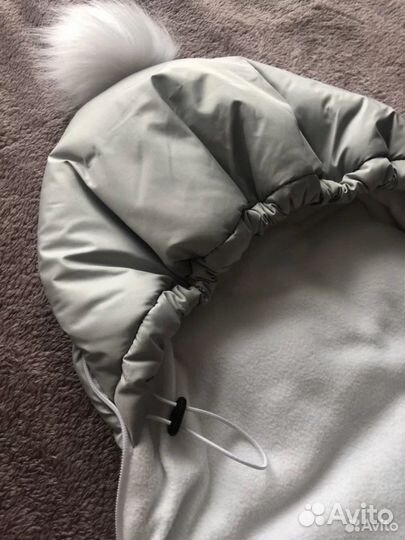 Зимний конверт в коляску