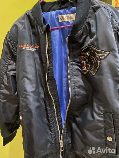 Бомбер для мальчика